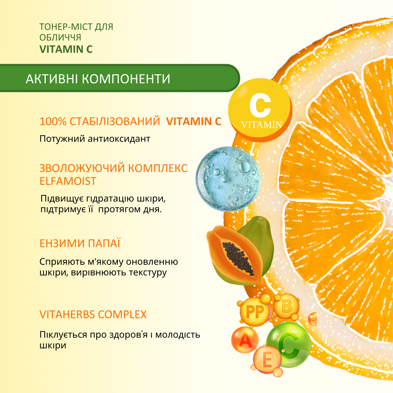 Тонер-міст для обличчя Dr.Sante Vitamin C 150мл