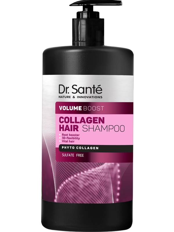 Шампунь Dr.Sante Collagen Hair Volume boost 1000 мл