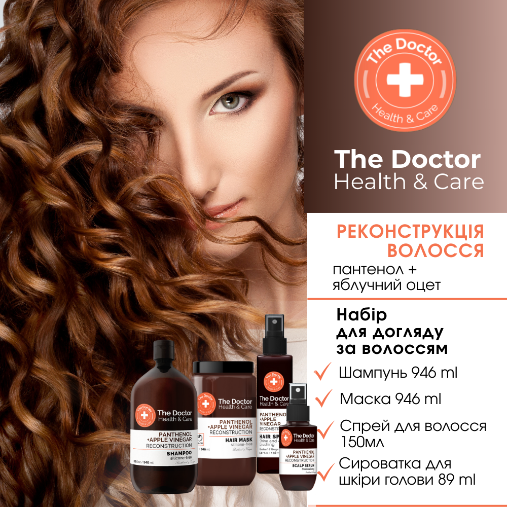 Набір для волосся The Doctor Health&Care Реконструкція 