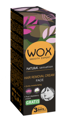 Крем для депіляції обличчя WOX Sensitive 50мл