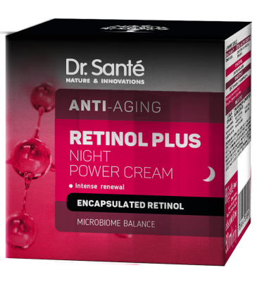 Нічний крем Dr.Sante Retinol Plus посиленої дії 50 мл