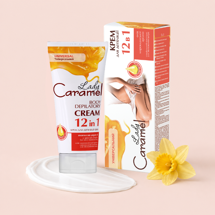Крем для депіляції Lady Caramel 12в1 200 мл