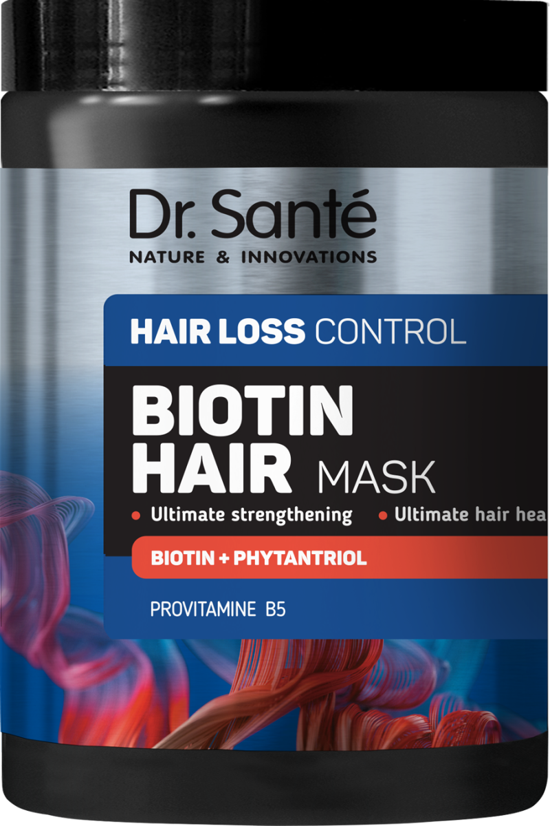 Маска для волосся Dr.Sante Biotin hair loss control 1000 мл Маска для волосся Dr.Sante Biotin hair loss control 1000 мл