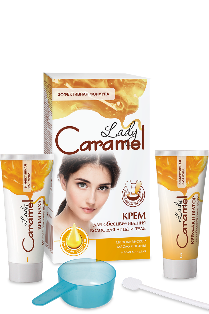 Крем для знебарвлення волосся Lady Caramel 2x50 мл
