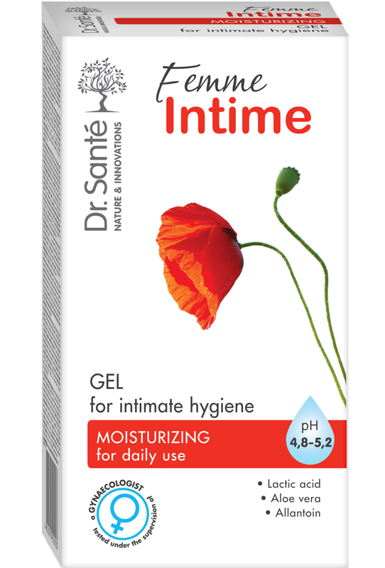 Гель для інтимної гігієни Dr.Sante Femme Intime Зволожуючий для щоденного застосування 230 мл