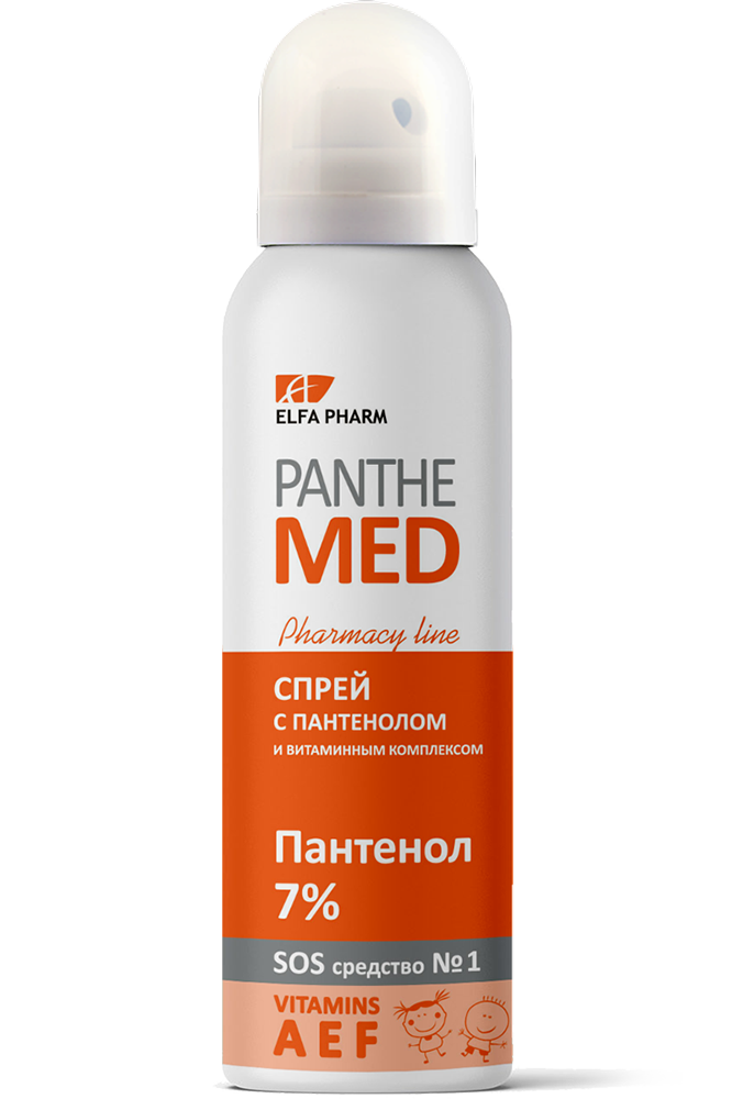 Спрей Elfa Pharm Panthe Med з пантенолом і вітамінним комплексом 150 мл