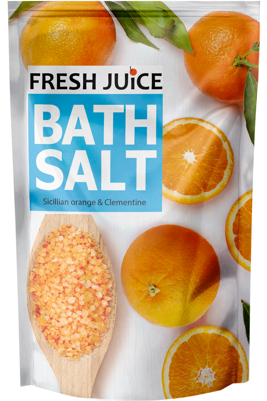 Сіль для ванн Fresh Juice Сицилійський апельсин і клементин дой-пак 500 мл