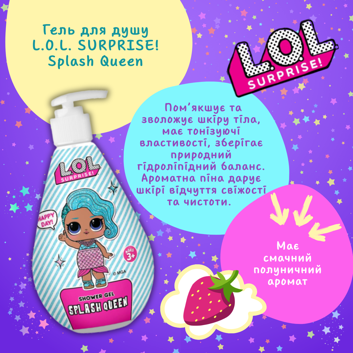 Набір для дівчаток Сплеш Квін L.O.L. SURPRISE!
