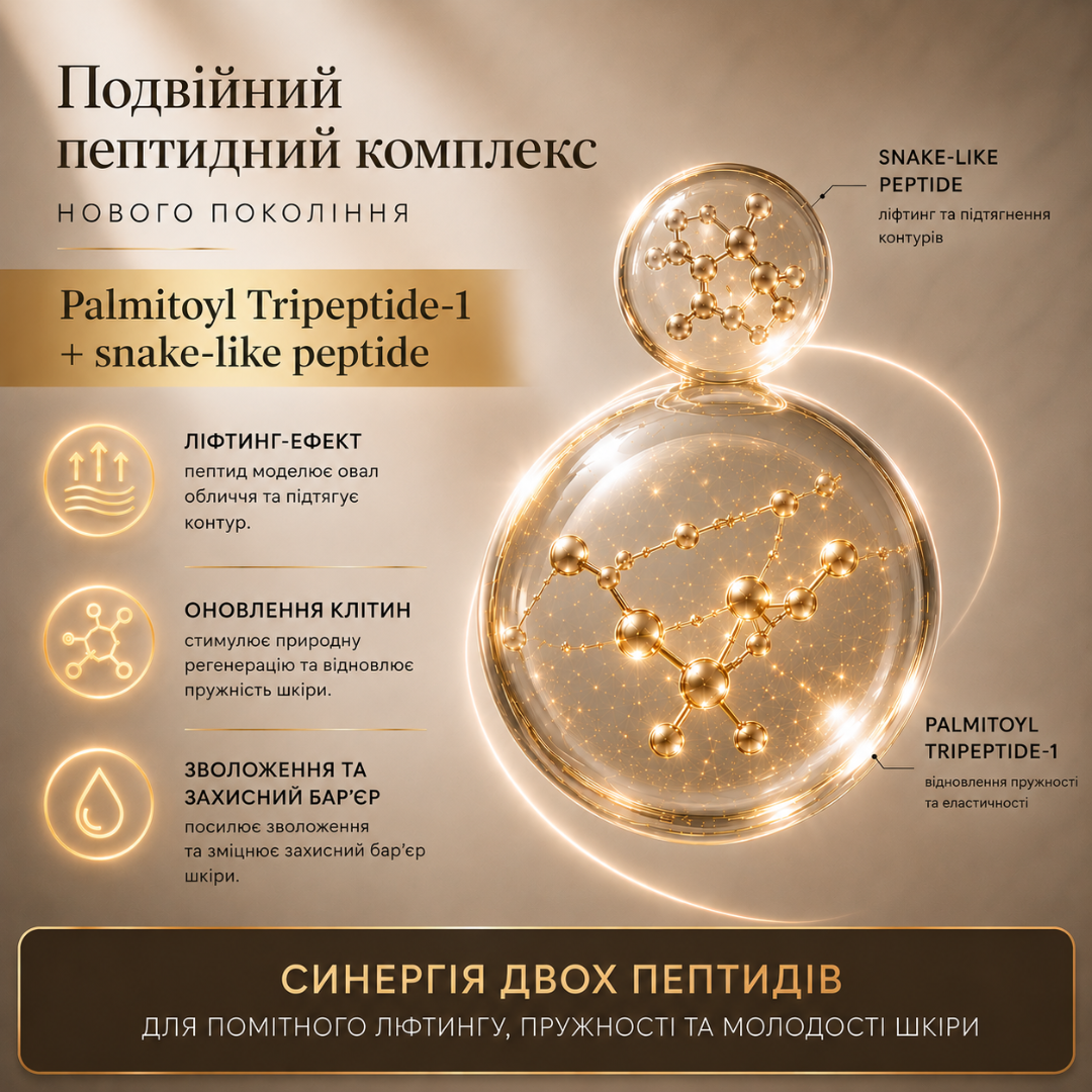 Набір по догляду за обличчям UKOI Tripeptide Anti-Age з трипептидами