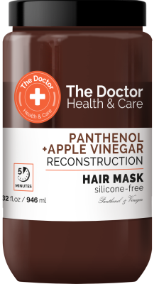 Маска The Doctor Health&Care Panthenol + Apple Vinegar Реконструкція 946 мл