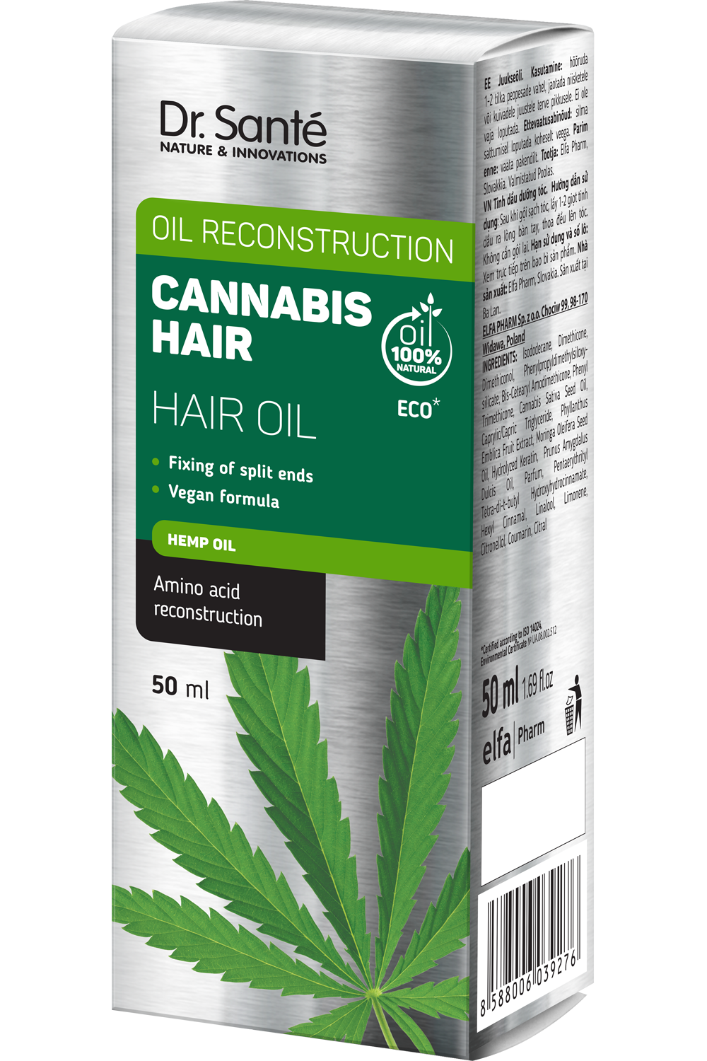 Масло для волосся Dr.Sante Cannabis Hair 50 мл