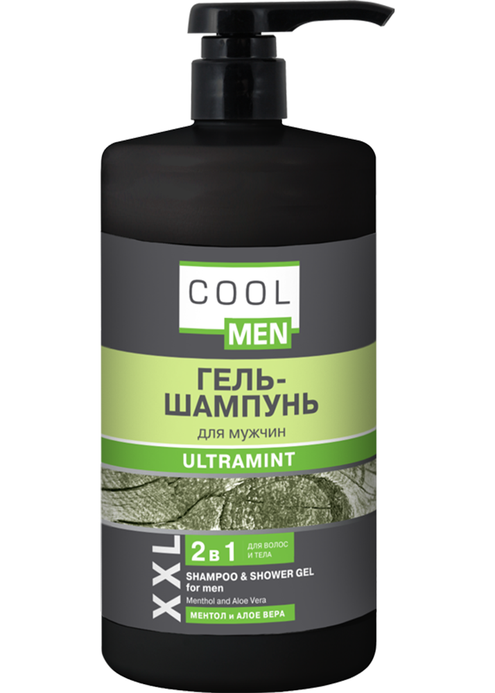 Гель-шампунь Cool Men Ultramint1000 мл