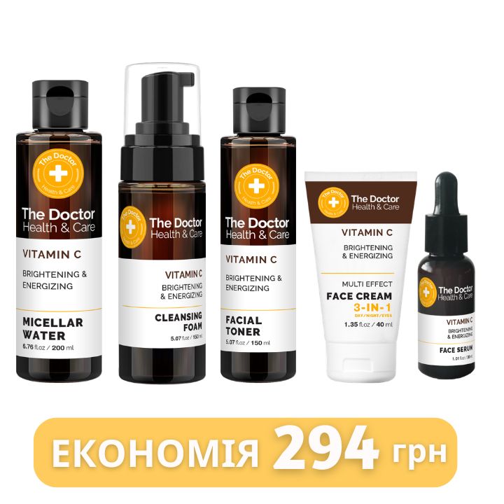Набір для обличчя The Doctor Health & Care Vitamin C