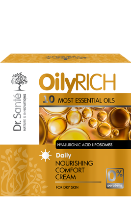 Денний живильний крем-комфорт Dr.Sante Oily Rich 50 мл