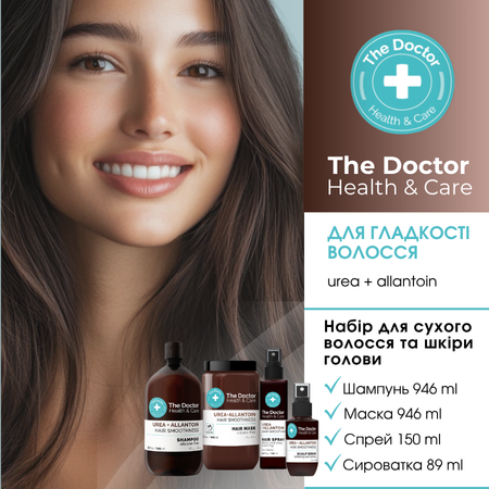 Набір для гладкості волосся The Doctor Health&Care