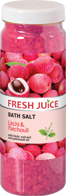 Сіль для ванн Fresh Juice Лічі і пачулі Еротична 700 г