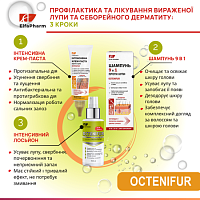 Набір Elfa Pharm Octenifur проти вираженої лупи