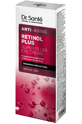 Філер під очі Dr.Sante Retinol Plus 15 мл Філер під очі Dr.Sante Retinol Plus 15 мл
