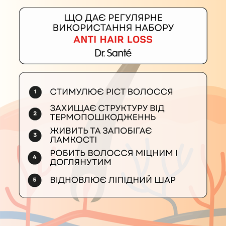 Набір Стимуляція росту волосся Dr.Sante Anti Hair Loss  Набір Стимуляція росту волосся Dr.Sante Anti Hair Loss