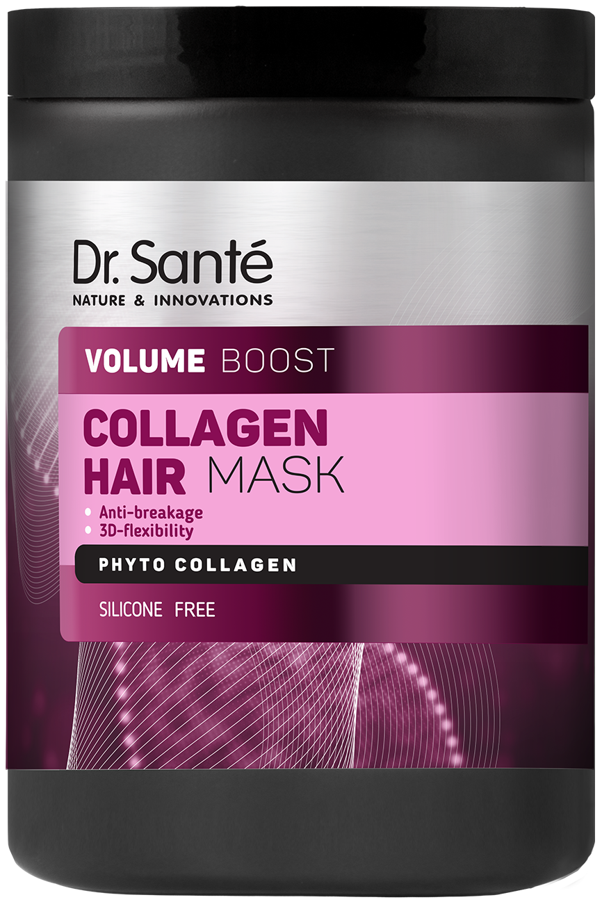 Маска для волосся Dr.Sante Collagen Hair Volume boost 1000 мл
