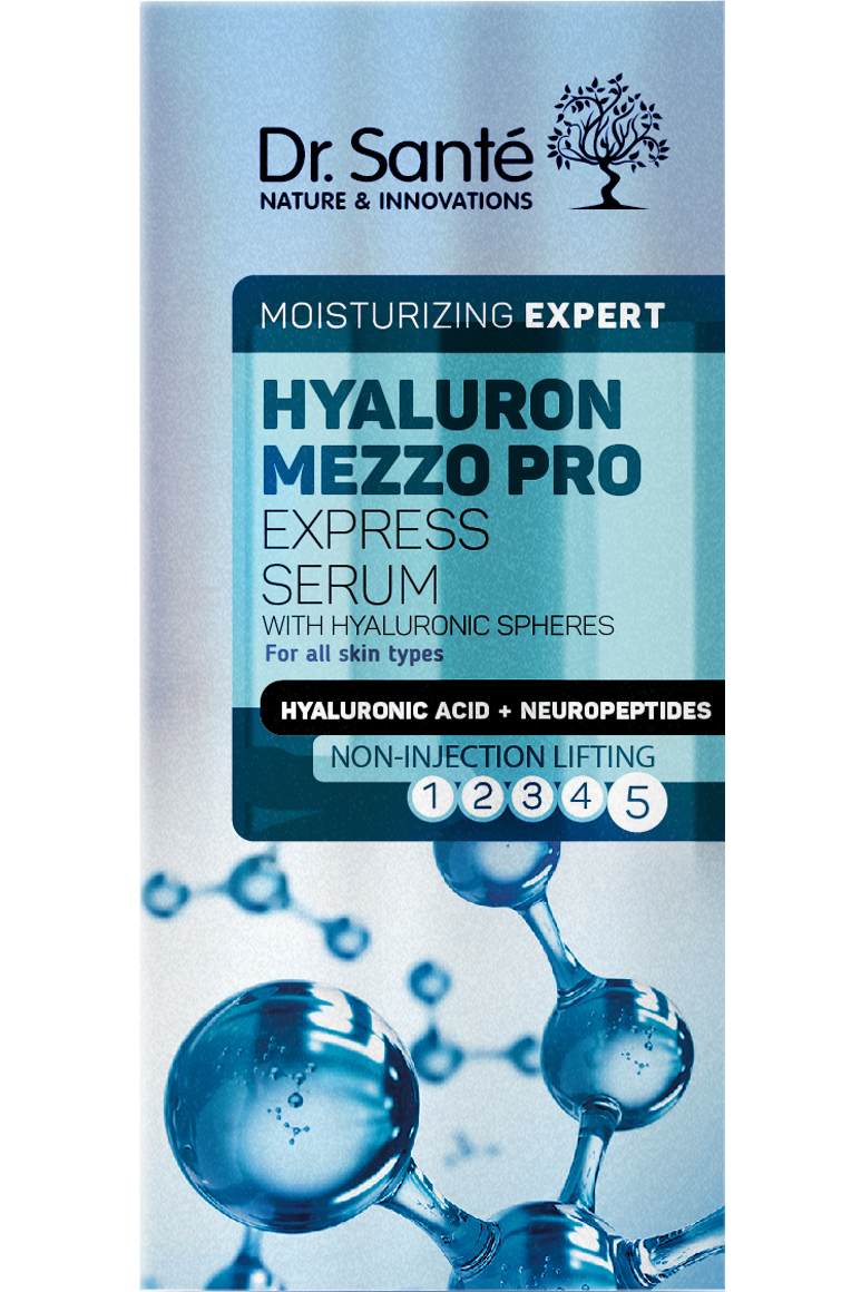 Експрес-сироватка Dr.Sante Hyaluron Mezzo Pro 30 мл