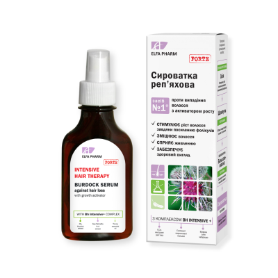 Сироватка, засіб №1 проти випадіння Elfa Pharm з активатором росту Bh Intensive+ 100 мл