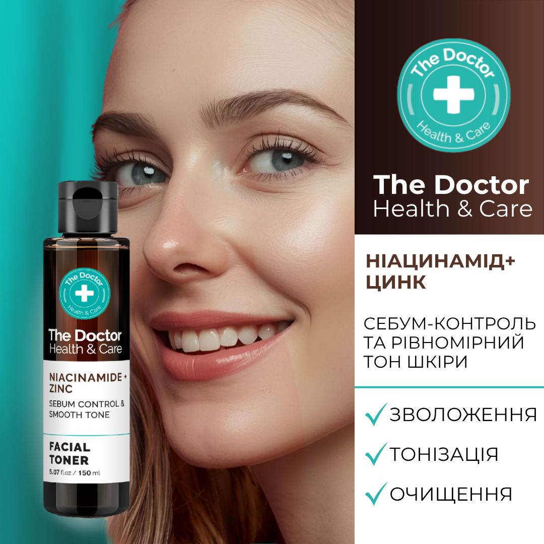Набір для обличчя The Doctor Health & Care Niacinamide + Zinc