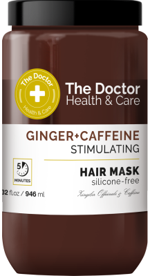 Маска The Doctor Health&Care Ginger + Caffeine Стимулююча 946 мл
