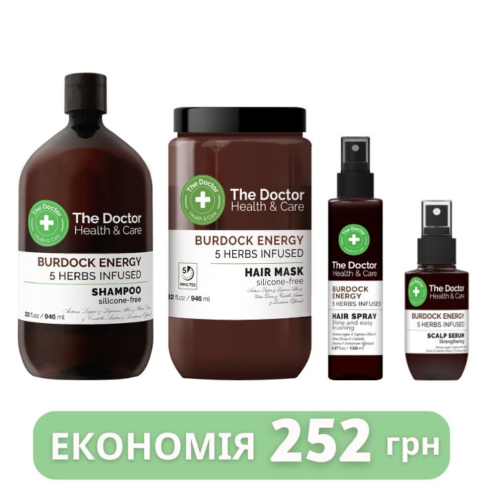 Набір для росту волосся The Doctor Health&Care 5 трав