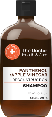 Шампунь The Doctor Health&Care Panthenol + Apple Vinegar Реконструкція 355 мл