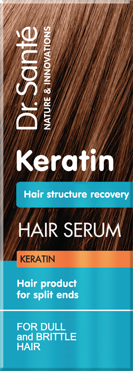 Флюїд для волосся Dr.Sante Keratin Відновлення структури 50 мл