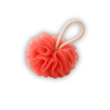 Спонж для тіла червоний