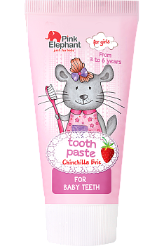 Зубна паста Pink Elephant Chinchilla Evie 50 мл