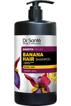 Шампунь Dr.Sante Banana Hair Інтенсивна гладкість 1000 мл