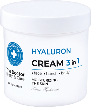 Крем Гіалуроновий The Doctor Health&Care зволожуючий 250мл