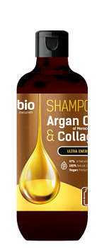 Шампунь Bio Naturell Argan Oil of Morocco & Collagen Ультраенергія 355 мл