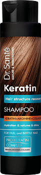 Шампунь для волосся Dr.Sante Keratin Відновлення структури 400 мл