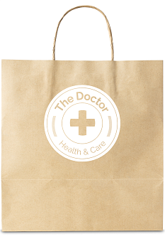 The Doctor Health & Care Пакет паперовий крафт 280 х 220 х 120
