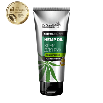 Крем для рук Dr.Sante Natural Therapy Hemp oil 75 мл