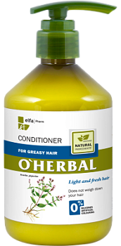Бальзам-кондиціонер O'Herbal для жирного волосся 500 мл EN