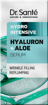Сироватка для обличчя Dr.Sante Hydro Intensive Гіалурон + Алое 30 мл
