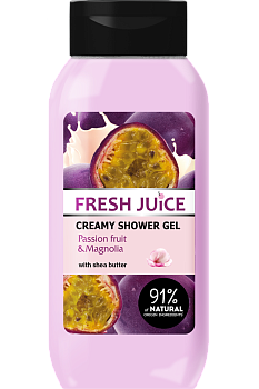 Крем-гель для душу Fresh Juice Маракуйя і магнолія 400 мл Крем-гель для душу Fresh Juice Маракуйя і магнолія 400 мл