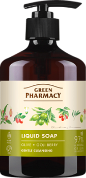 Рідке мило Green Рharmacy Оливка та годжі 460 мл 