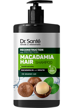 Шампунь Dr.Sante Macadamia Hair Відновлення та захист 1000 мл Шампунь Dr.Sante Macadamia Hair Відновлення та захист 1000 мл