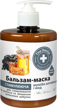 Бальзам-маска The Doctor Health&Care Стимулююча Муміє алтайське і мед 500 мл