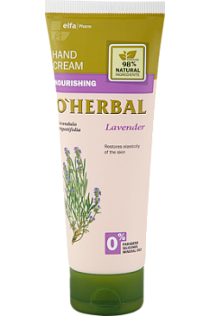 Крем для рук O'Herbal живильний з екстрактом лаванди 75 мл