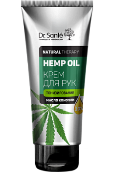Крем для рук Dr.Sante Natural Therapy Hemp oil 75 мл