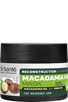 Маска Dr.Sante Macadamia Hair Відновлення та захист 300 мл