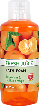 Піна для ванн Fresh Juice Мандарин і сицилійський апельсин 1000 мл