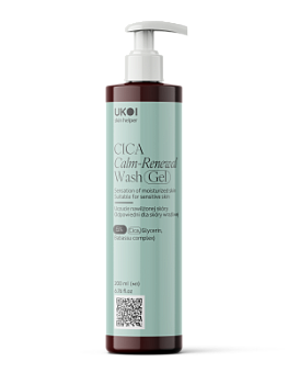 Гель для вмивання UKOI Cica Calm-Renewal з центелою, заспокоєння та відновлення 200 мл